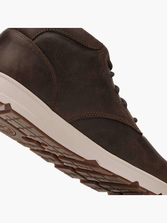 Leather Brown Men's Boots