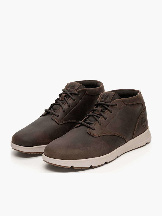 Leather Brown Men's Boots