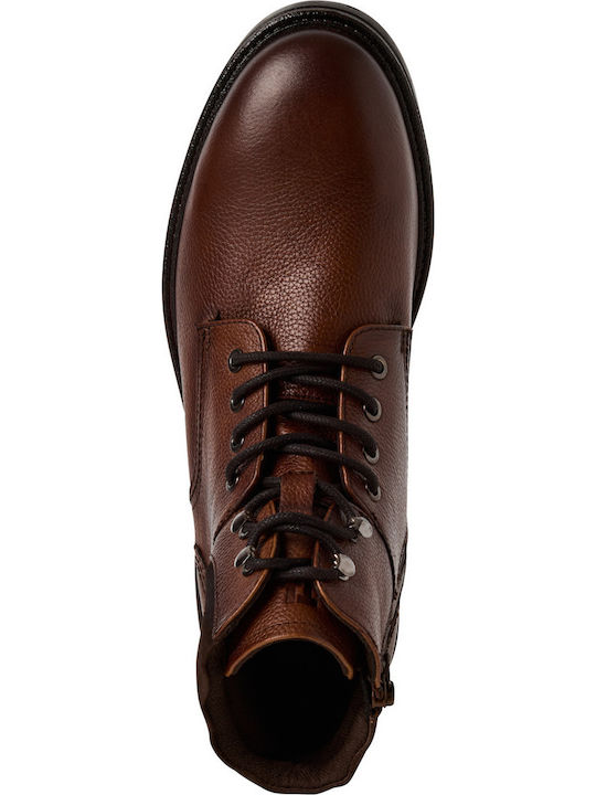 Leather Tabac Brown Men's Boots Anatomical