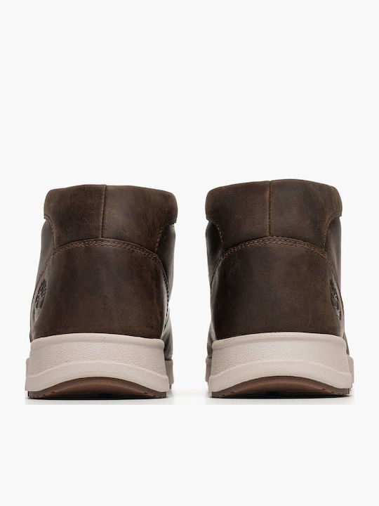 Leather Brown Men's Boots