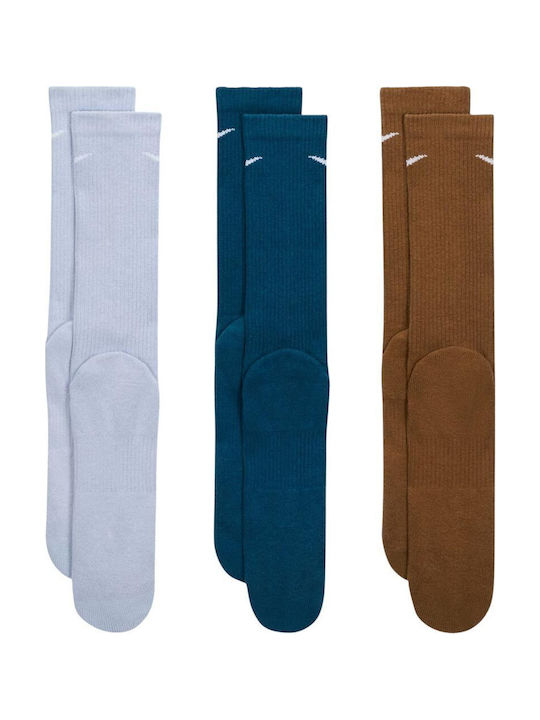 Nike Everyday Plus Cushioned Athletic Socks Multicolour 3 Pairs
