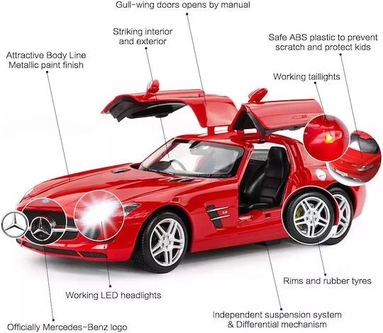 Mercedes-Benz Ferngesteuertes Auto 2WD Rot