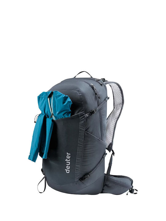 Deuter Ορειβατικό Σακίδιο 25lt Αδιάβροχο Μαύρο Daypack