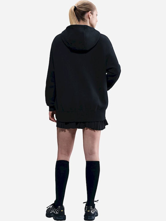 Nike Sportswear Φούτερ Μαύρο με Κουκούλα