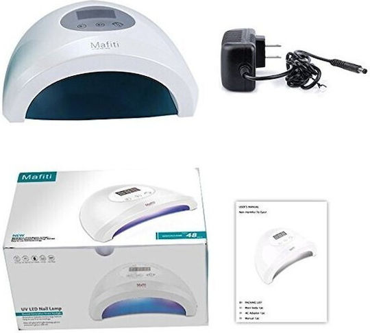 Mafiti Nageltrockner UV / LED 48W Weiß