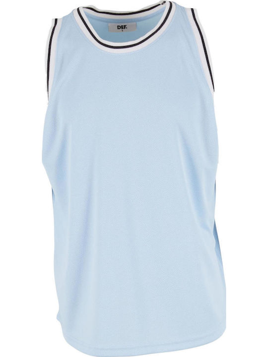Αθλητικό T-shirt Light Blue, White