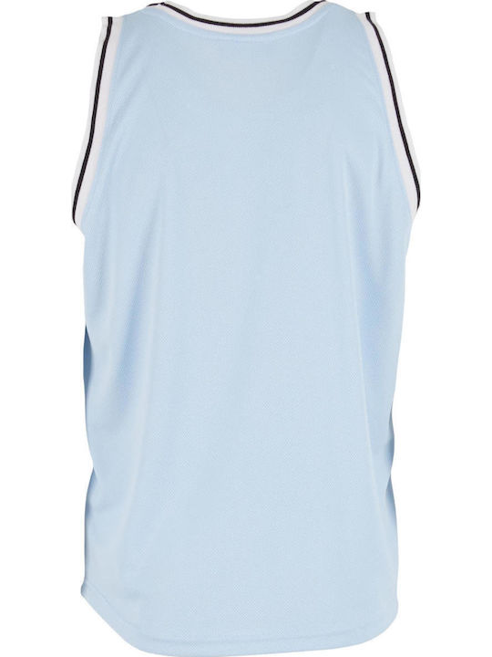 Αθλητικό T-shirt Light Blue, White