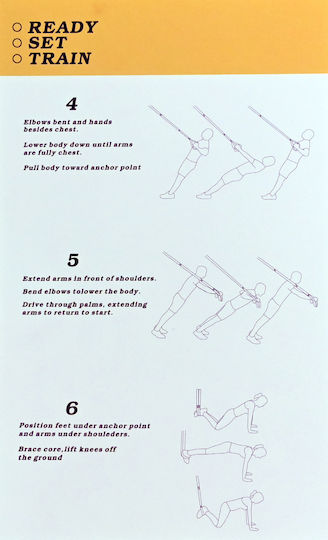 Motivationpro Ιμάντες Γυμναστικής Suspension Trainer – Σετ Προπόνησης Λαβές Θήκη Μπλε