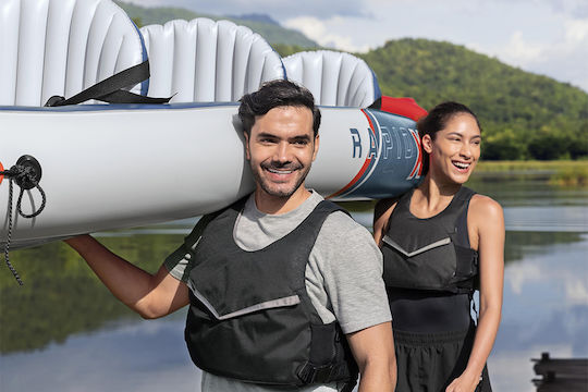 Bestway Hydro Force 65132 Φουσκωτό Kayak Θαλάσσης 3 Ατόμων Πορτοκαλί