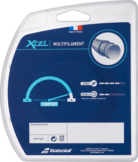 Babolat Xcel Tennis String 12m Blue