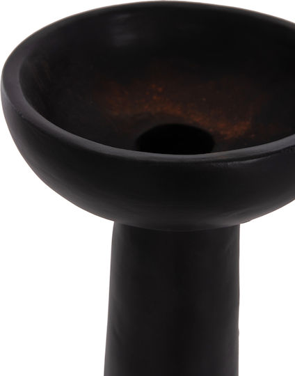HomeMarkt Decorative Vase Lekkan Black 4x4x38cm