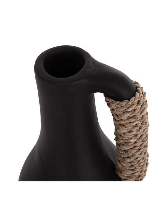HomeMarkt Decorative Vase Cammer Black 18x18x39cm