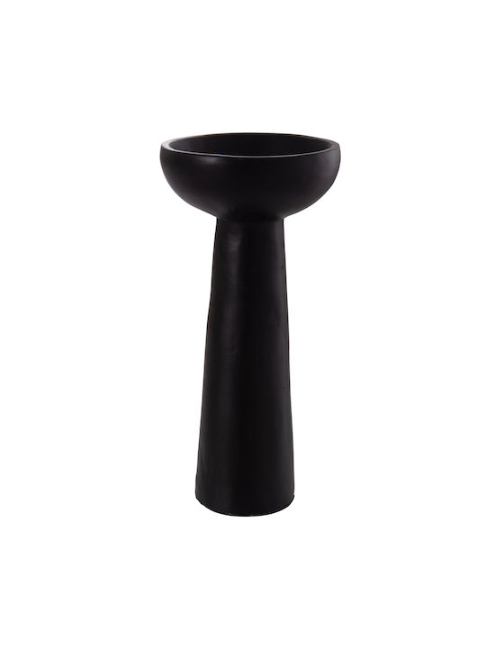 HomeMarkt Decorative Vase Lekkan Black 4x4x38cm