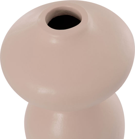 HomeMarkt Decorative Ceramic Vase Nelly Ecru Φ22xH35cm