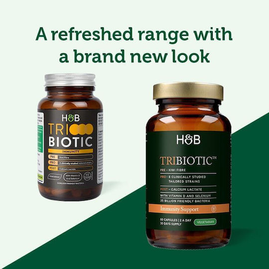 Holland & Barrett Tribiotic Immunity Support Пробиотици 60 капси