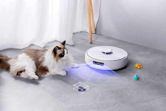 Narwal Freo Z10 Ultra Aspirator Robot Cu Cartografiere Laser Și Putere De Aspirație 18000Pa Albă