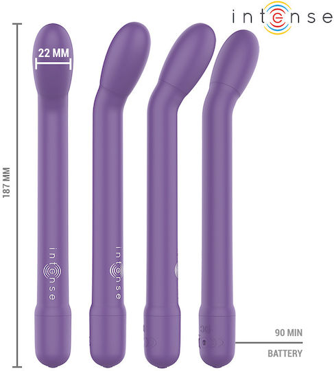 Intense Vibrator G-Spot 19cm Purple