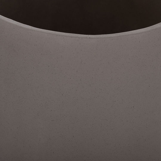 HomeMarkt Tryll Σετ 3 Γλάστρες Ξύλινες Γκρι 41.5x63εκ.