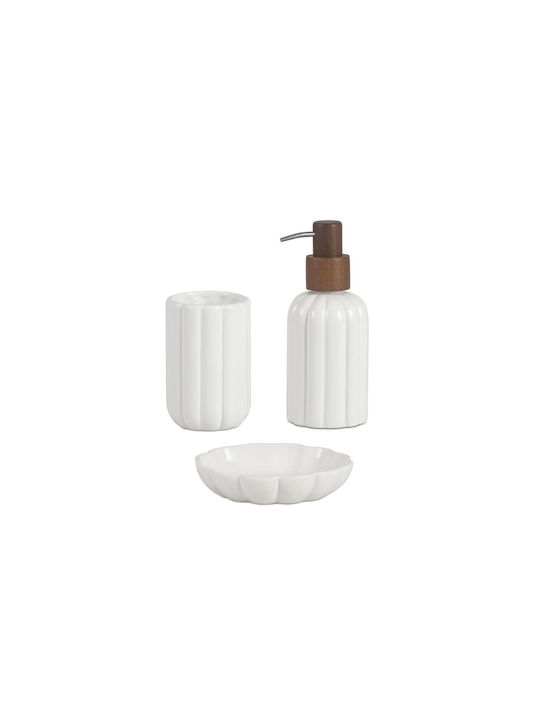 Andrea House Cup Holder Ceramic White