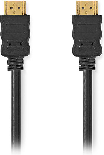 Nedis Cable HDMI male - HDMI male 2m Black