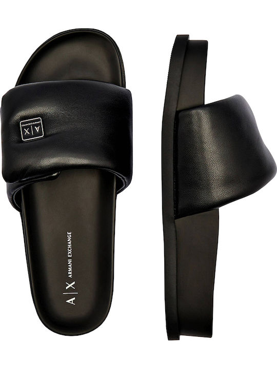Women's Flat Sandals in Black Color