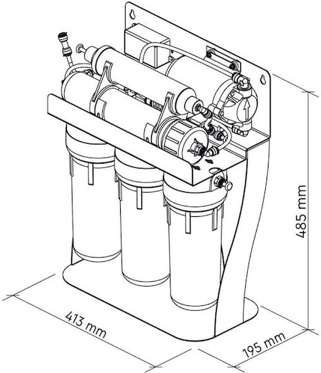 Ecosoft Reverse Osmosis System 5 Stages Standard