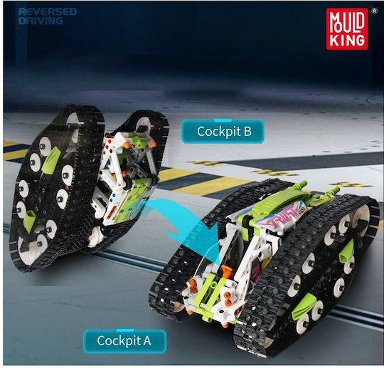 Mould King Τουβλάκια Double sided vehicle για 8+ Ετών 836τμχ