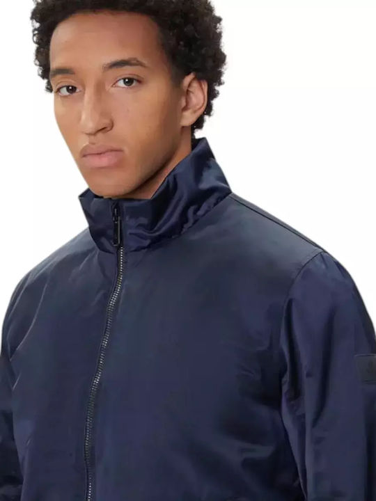 Winter Jacket Waterproof and Windproof Navy Blue
