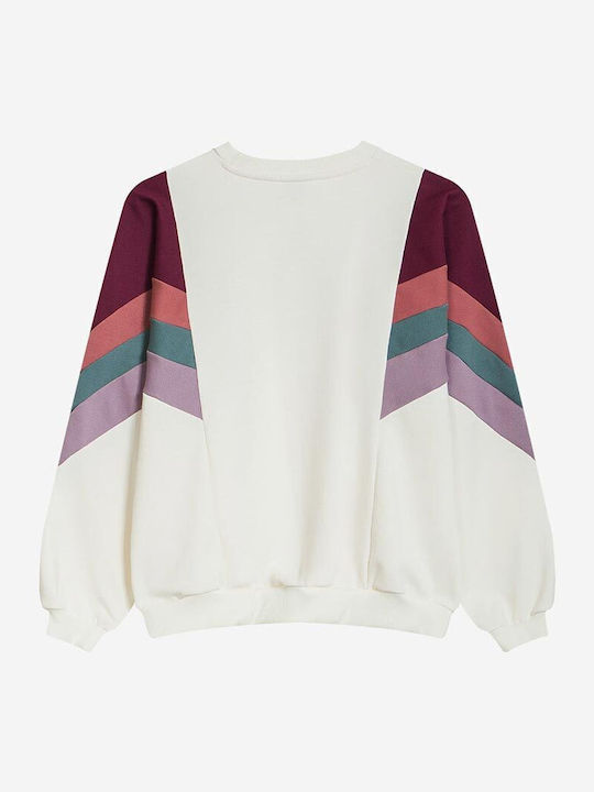 Women's Sweatshirt Ivory, Wine, Burgundy