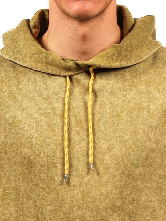 Sweatshirt mit Kapuze Khaki