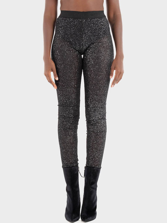Women's Fabric Trousers Black