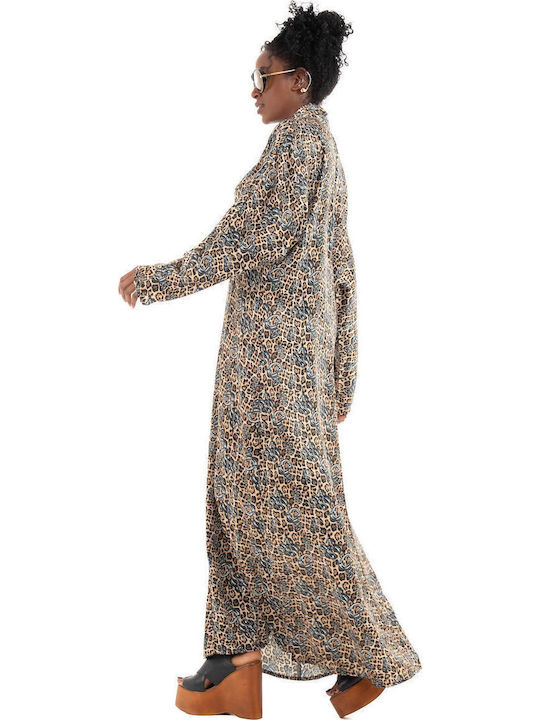 Maxi Dress Brown