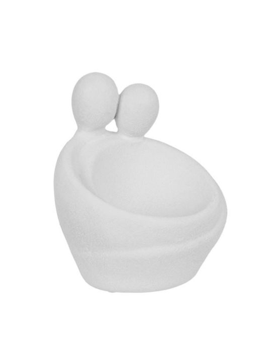 Decorativ Statuetă din Material Ceramic 14.5x13.8x16.5cm 1buc