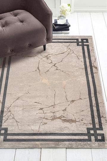 Beauty Home Non-slip Living Room Rug 133x190cm Beige