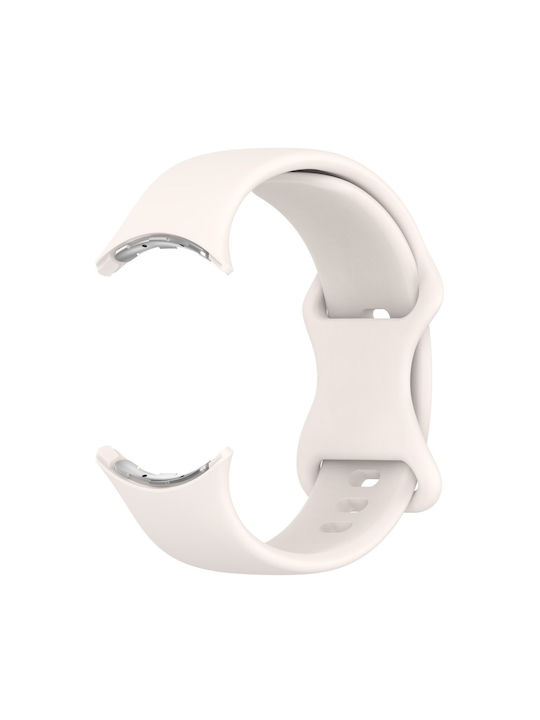 Curea din Silicon Google Pixel Watch 3 45mm Bej