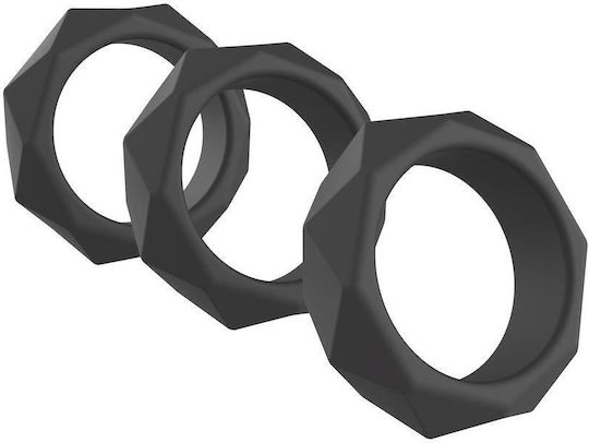 Heavy C-ring Set Black