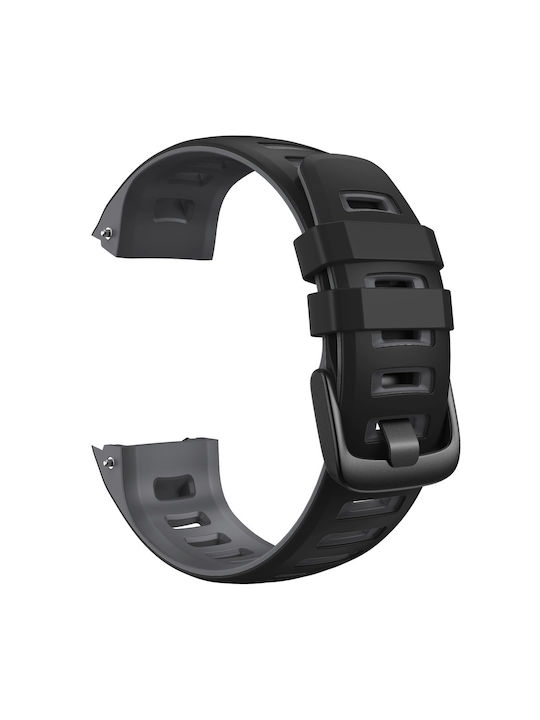 Two-Tone Silicone Strap Garmin Instinct – Gray-Black