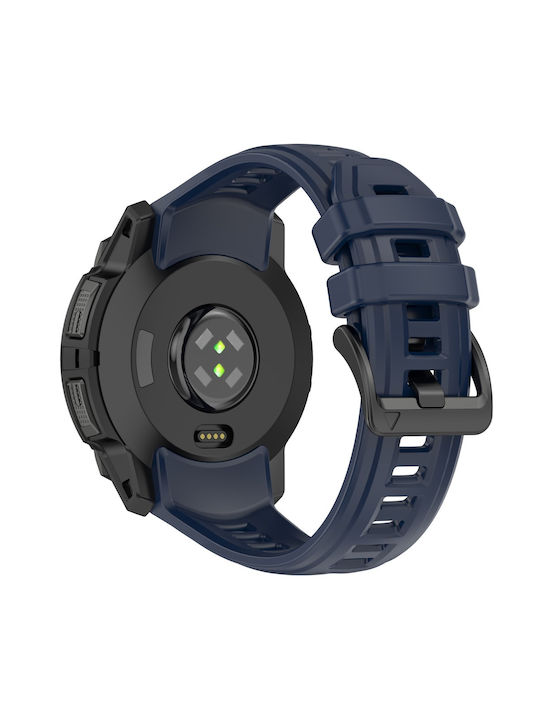 Silicone Strap Garmin Instinct 3 45mm Blue