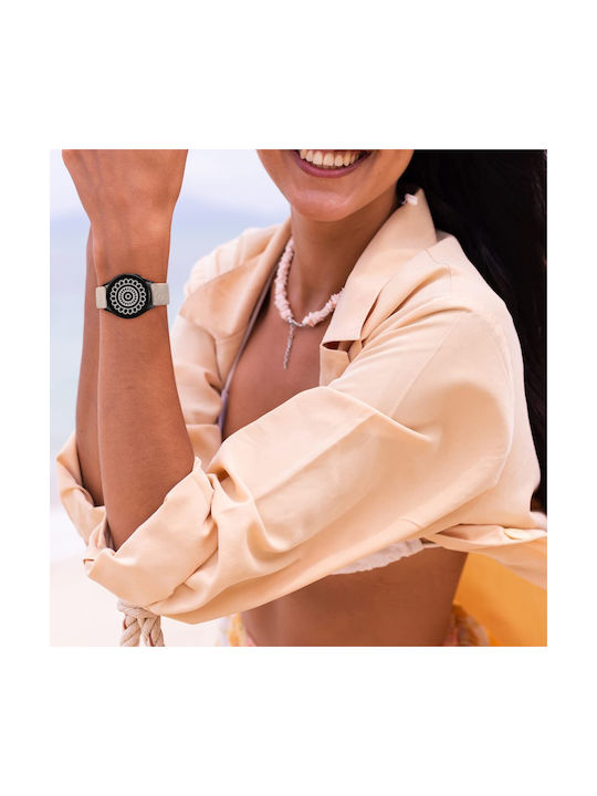 Σιλικόνη Ζώνη Γενικής Χρήσης 20mm Carven Μπεζ