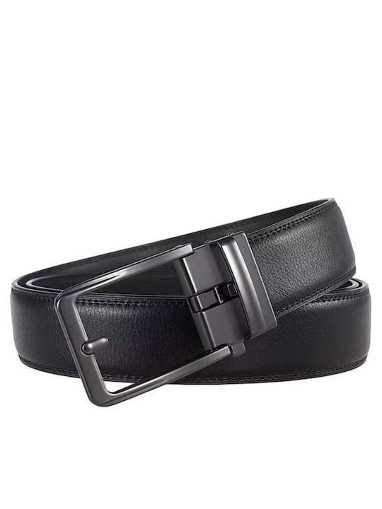 Men's Belt Leather Black