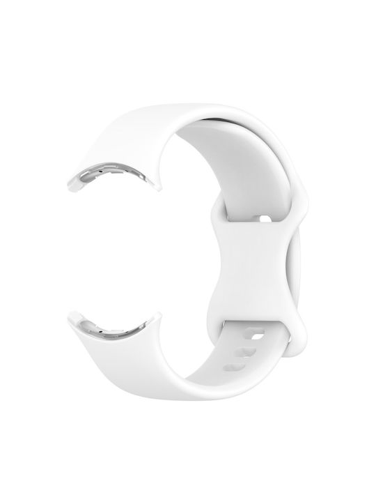 Silicone Strap Google Pixel Watch 3 45mm White