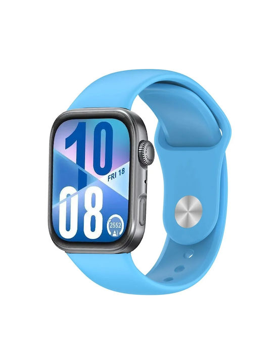 Silicone Strap Huawei Watch Fit 4 4 Pro 3 Blue