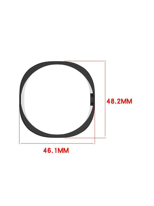 Schutzabdeckung für Uhr Silikonhülle in Rosa Farbe für Samsung Galaxy Watch8 Classic 46mm