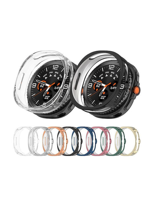 Galaxy Silicone Case in Rose Gold color for Samsung Galaxy Watch8 Classic 46mm