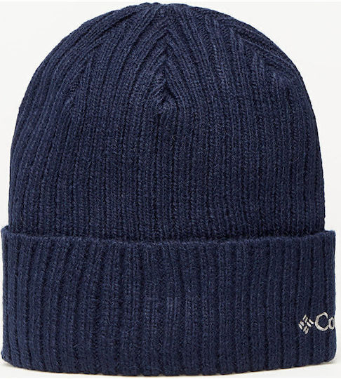 Watch Cap Beanie Unisex Beanie Knitted in Navy Blue color