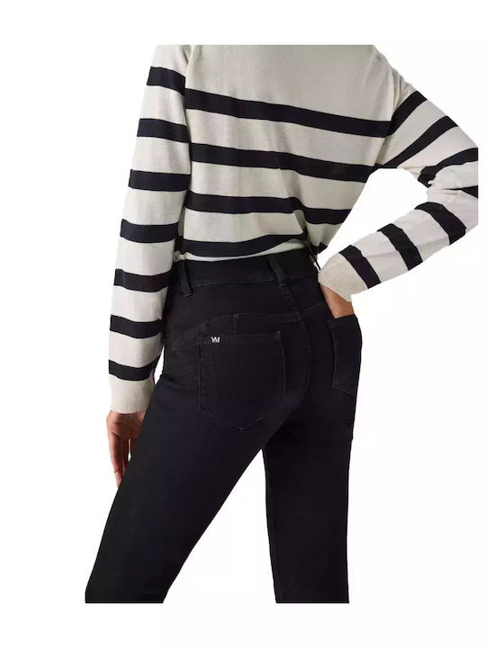 Women's Legging Push Up Black Jeans