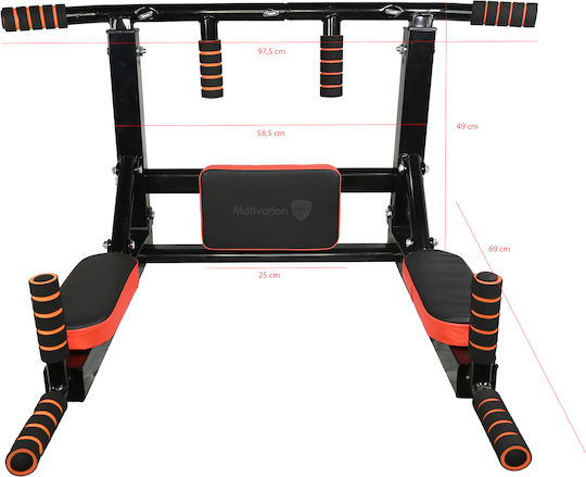 MotivationPro Единична лента Стена за Потребител до 150кг