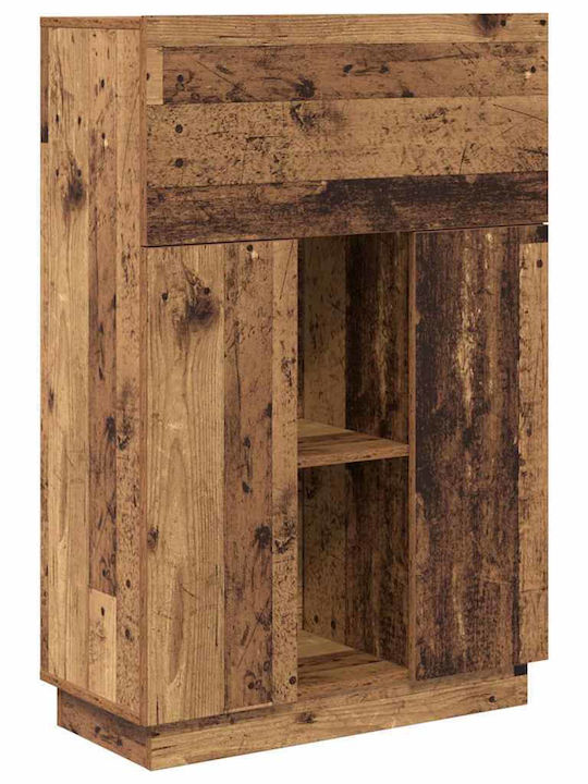 Γραφείο Ξύλινο Καφέ 71.5x31.5x106.5εκ.