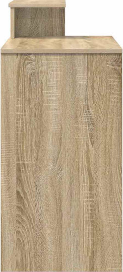 Γραφείο Υπολογιστή Ξύλινο Δρυς Sonoma 106x40x88.5εκ.