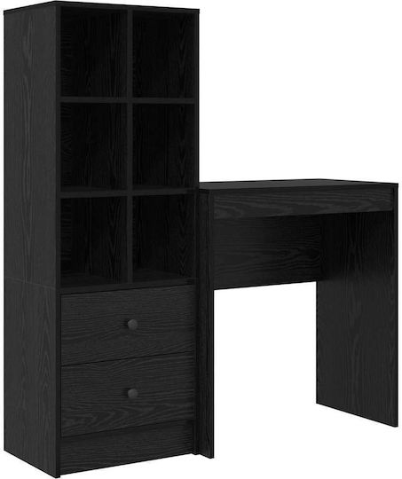 Desk Wooden Black Oak 70x40x76cm